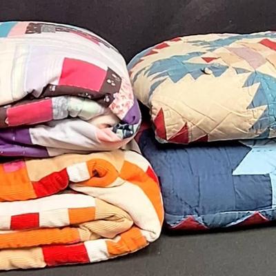 Four Vintage Quilts