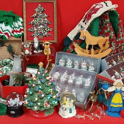 Vintage Christmas - Ceramic Tree- Ornaments-& More
