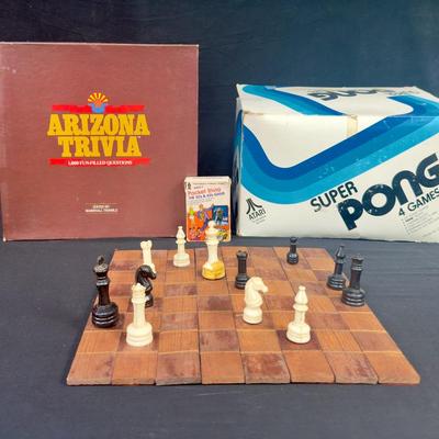 Atari Super Pong, Arizona Trivia Board Game + More! 