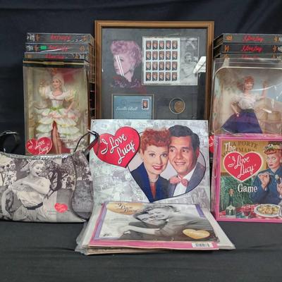 Lucille Ball Memorabilia Collection #1:Games, Purse & More