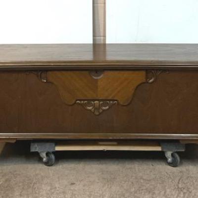 Vintage Cavalier Cedar Storage Chest 