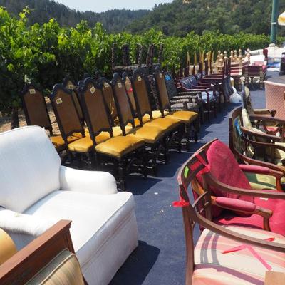 So many chairs....