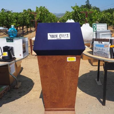 Exert your authority behind your very own podium.