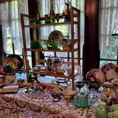 CRYSTAL AND DEPRESSION GLASS