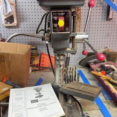Sears Craftsman 8 Inch Bench Model Drill Press