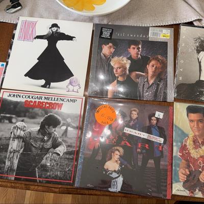 7 Vintage 1980’s Records