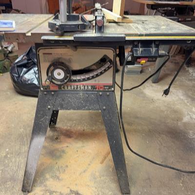 Craftsman 10 Inch Tablesaw