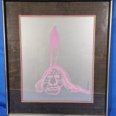 Fritz Scholder 'A Native American' Print