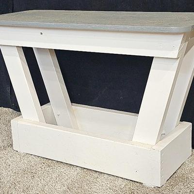 Handmade Wooden Side Table 