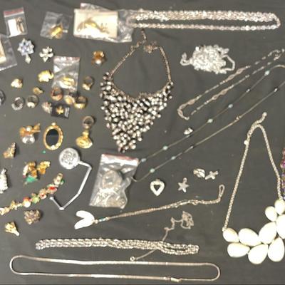 Costume Rings, Pins & Necklaces #14
