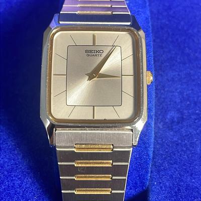 Seiko Thin Two-Tone Dress Watch