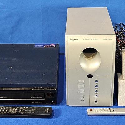 Regent Home Theatre System (1) + Sony 5-DVD/CD Changer (1)