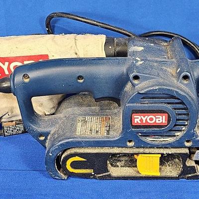 Ryobi 120v Belt Sander W/Dust Bag