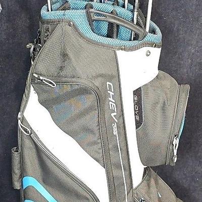 Callaway 'Chev Org' Golf Bag (1) + Golf Clubs (12)