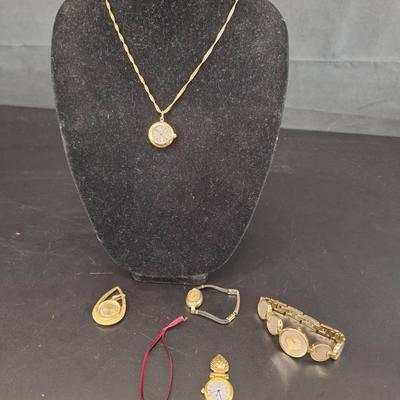 6 Vintage Watch Assortment - Waltham - DKNY and More