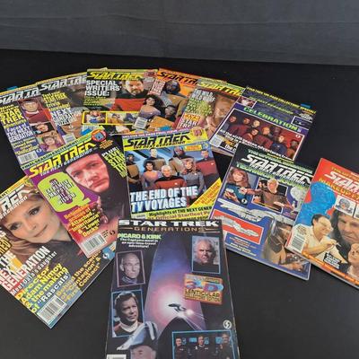 Star Trek The Next Generation Magazines Volume #'s 18 20 22 24 28 29 30 - Collectors Special #25