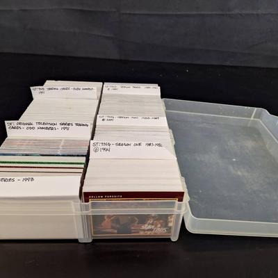 Very Large Collection Star Trek Trading Cards - Master Series - Original Television Series Seasons