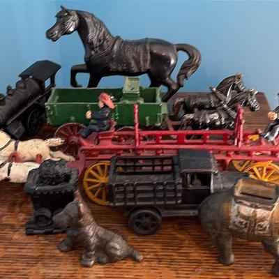 Antique Cast Iron Decor 