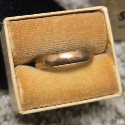 Solid Gold Ring 