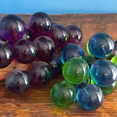 Vintage Lucite Grapes 