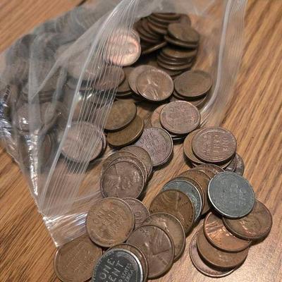 $2 Of Wheat Pennies 