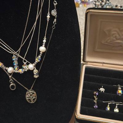 Sterling Silver Cube Jewelry