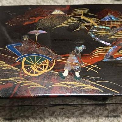 Japanese Musical Jewelry Box 