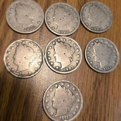 Antique 1900-1911 Nickels