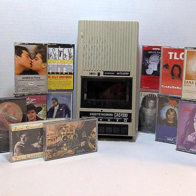 Cassette Tapes & Califone Cassette Recorder (Needs Batteries)