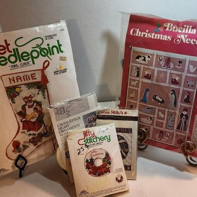 Christmas Needlepoint & Cross Stitch Kits