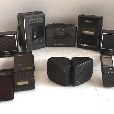 Portable Audio Players, Sony Walkman Models With External Speakers, Digital Voice Recorder
