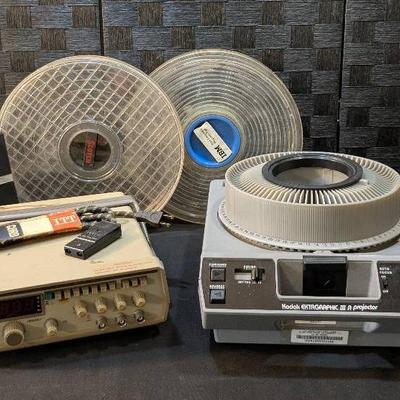 Kodak Ektagraphic lll A Projector, GwInstek Gfg-8020H Function Generator + More