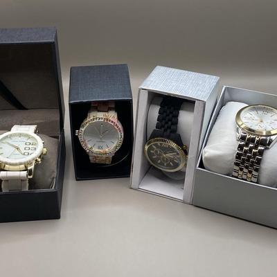 4 New Watches - Vernier, Mark Hamier & 2 Unmarked 