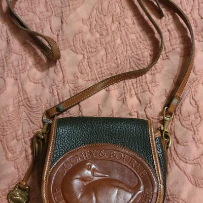 Dooney & Bourke All- Weather Leather Duck Logo Purse