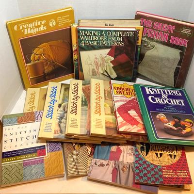 Sewing, Knitting & Crochet Books: Stitch By Stitch, Greystone’s Creative Hands