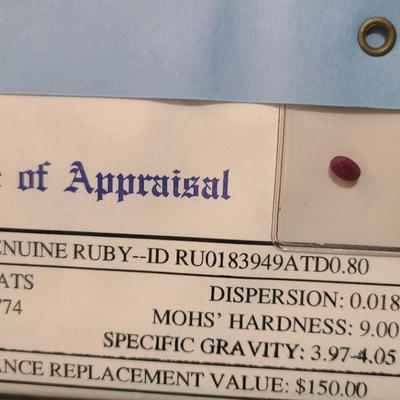 .80 Carat Ruby
