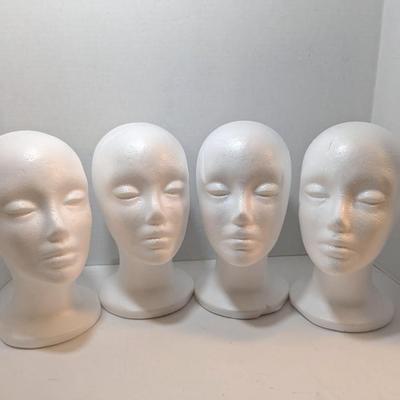 Styrofoam Head Mannequins