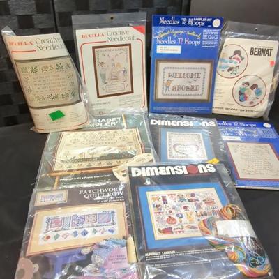 Counted Crosstitch Quilt Kits