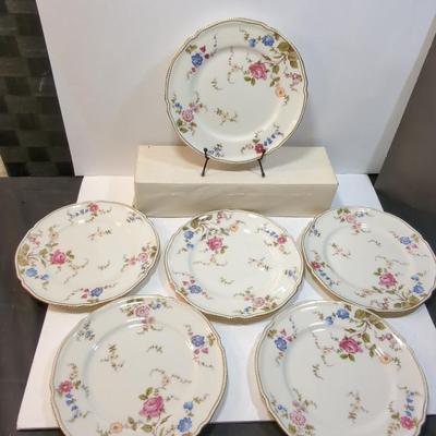 Castleton China (USA) Dinner Plates, "Sunnyvale" Pattern