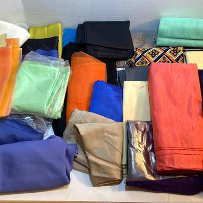 Large Cuts of Sold Color Material (See all photos) 
