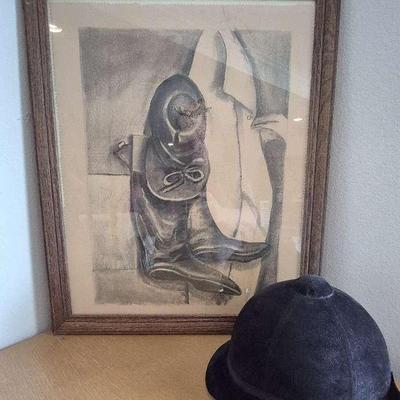 "Jockey Clothes" By Lee Townsend And Riding Hat