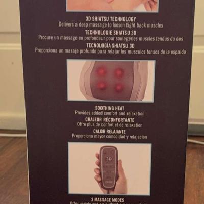 Homemedics Triple ShiatsuPro Massager (New In Box)