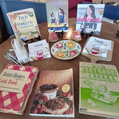 Vintage Mixer, Cookbooks & More