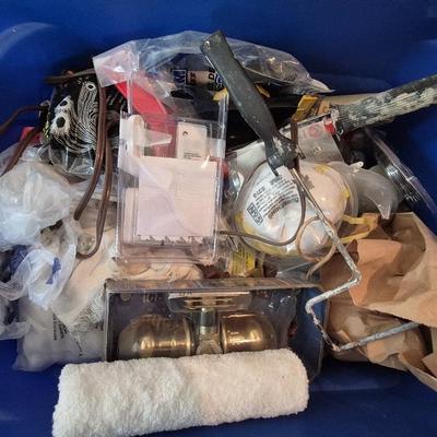 Mystery Lot of Painting Supplies And Garage Items