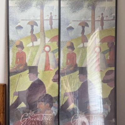 2 Black 11 3/4 X 36 Poster Frames 