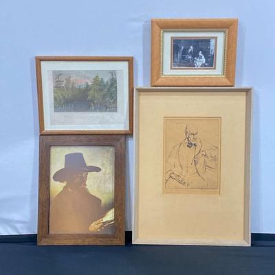 Framed Art - Distinguished Gentleman 