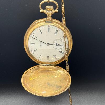 Elgin Gold Filled Pocket Watch