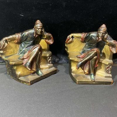 Vintage Mantarani's Dante Bookends 