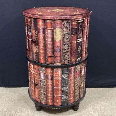 Library Tromp L'oeil End Table