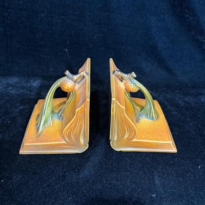 Bookends - Roseville Pottery